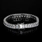 Emerald Cut Diamond Bracelet