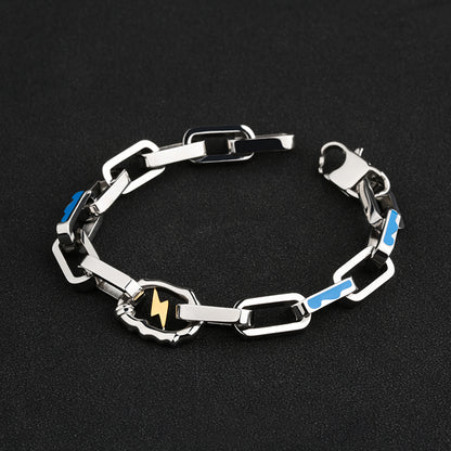 Colorful Daisy Print Bracelet