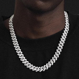 5A Zircon Cuban Chain Necklace