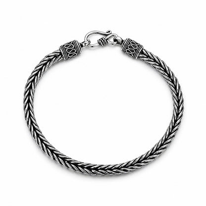 Vintage Scroll Sterling Silver Bracelet