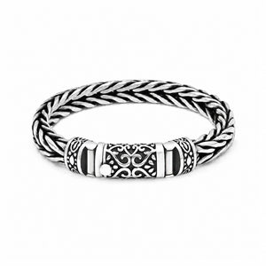 Vintage Scroll Woven Bracelet