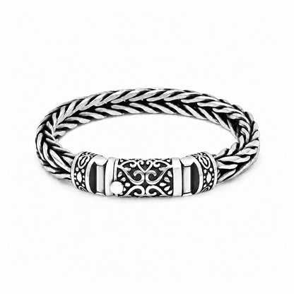Vintage Scroll Woven Bracelet