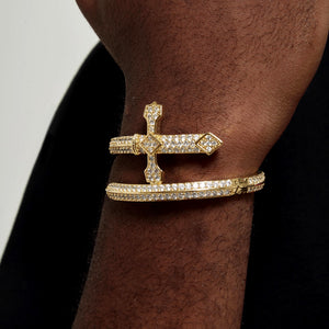 Sword of Justice Diamond Bracelet