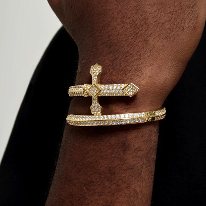 Sword of Justice Diamond Bracelet