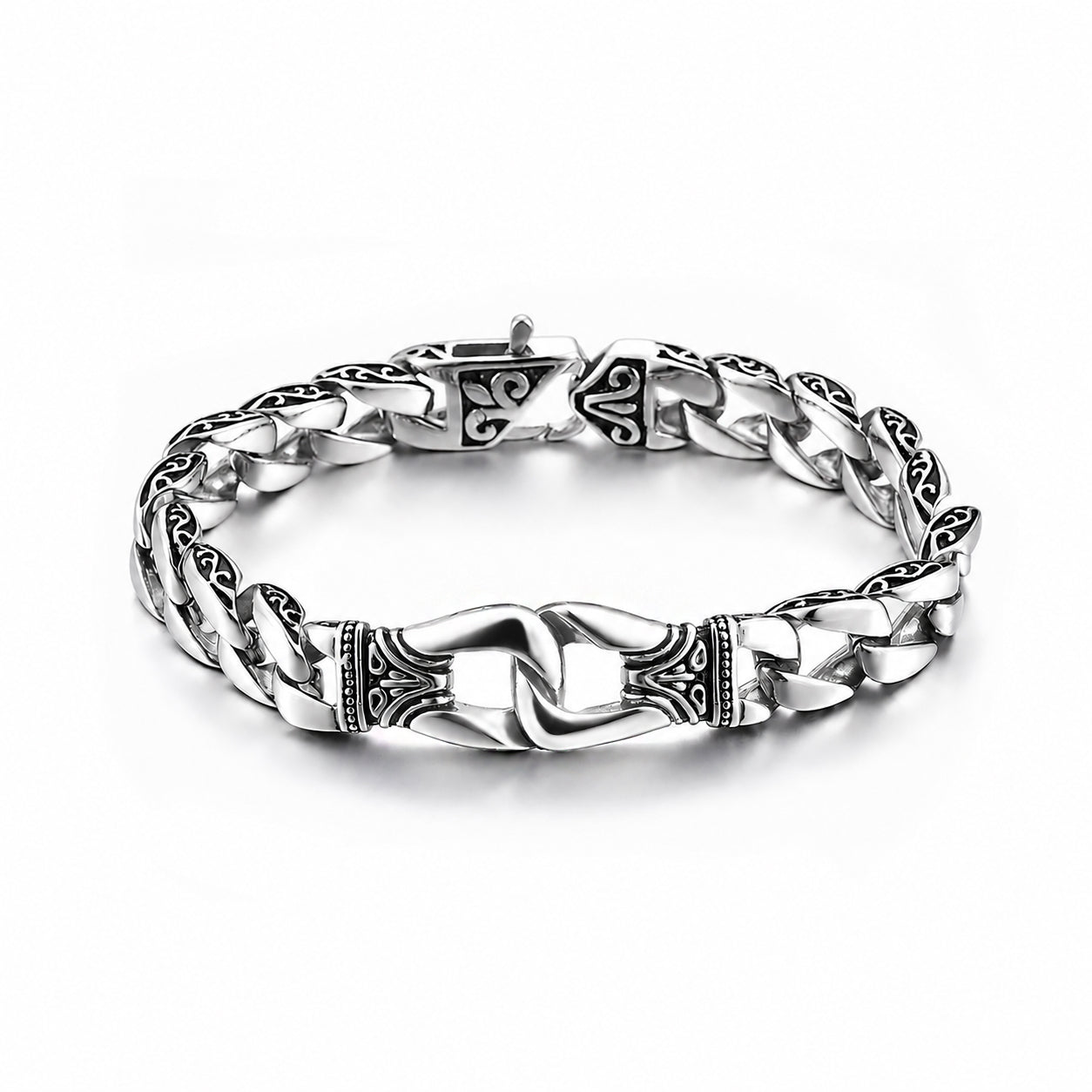 Nordic Totem Cuban Bracelet