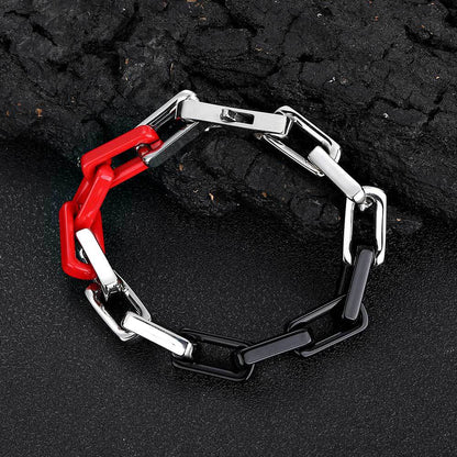 Colorful Daisy Print Bracelet