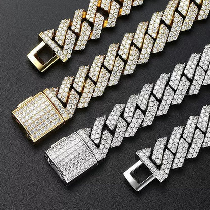 5A Zircon Cuban Chain Necklace