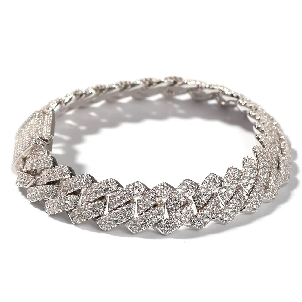 Diamond Cuban Bracelet / Necklace