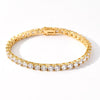 Tennis Diamond Bracelet - Gold