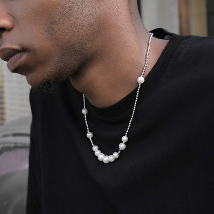 Pearl Clavicle Necklace