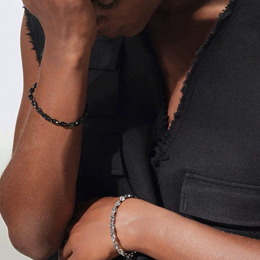 Titanium Steel Pig Nose Bracelet