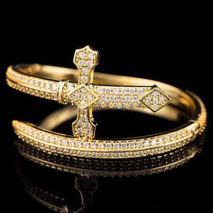 Sword of Justice Diamond Bracelet