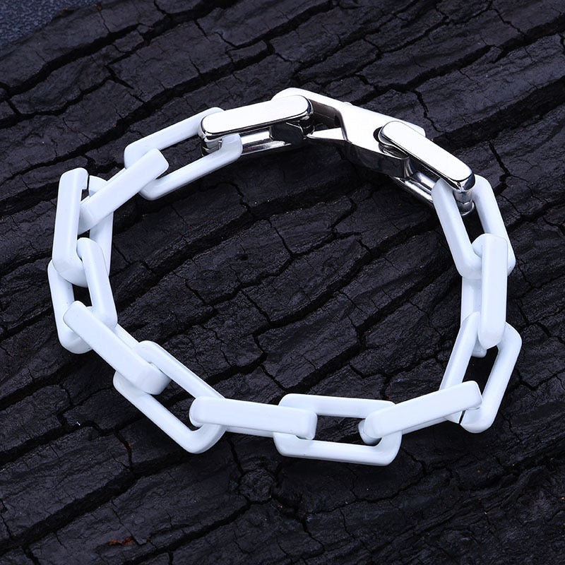 Ceramic Square Bracelet