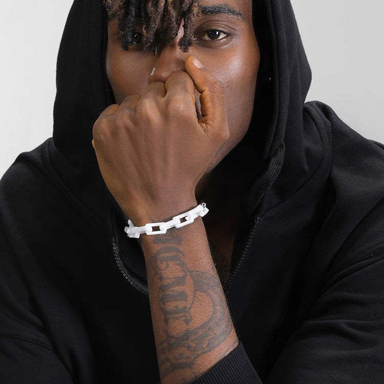 Ceramic Square Bracelet