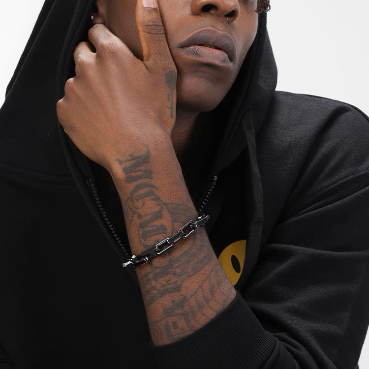 Ceramic Square Bracelet