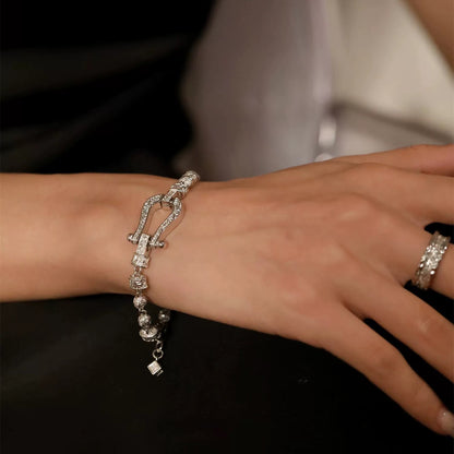 Horseshoe Clasp Bracelet