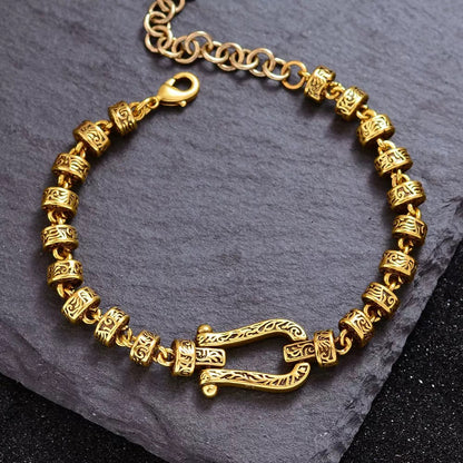 Horseshoe Clasp Bracelet
