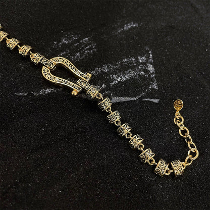 Horseshoe Clasp Bracelet