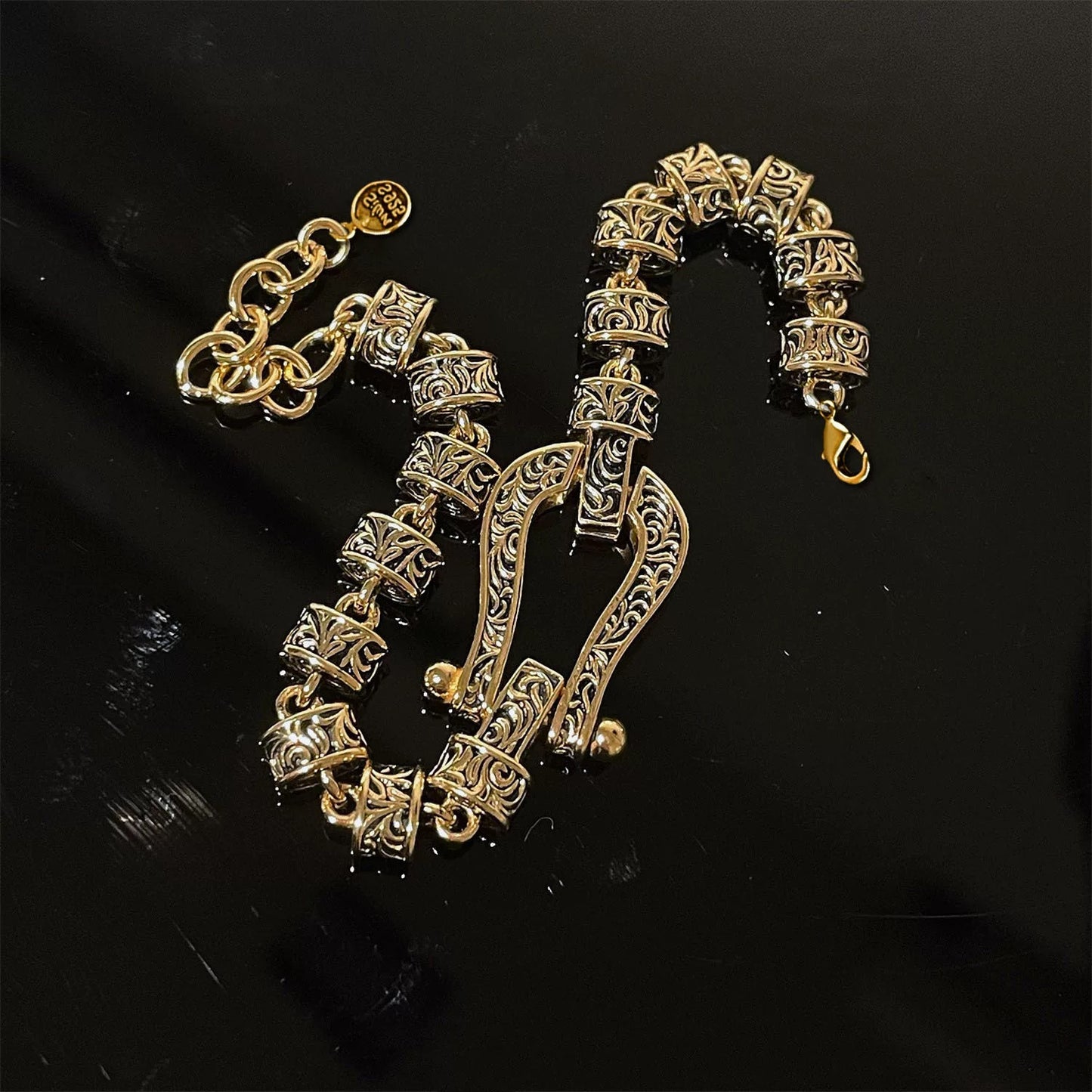 Horseshoe Clasp Bracelet