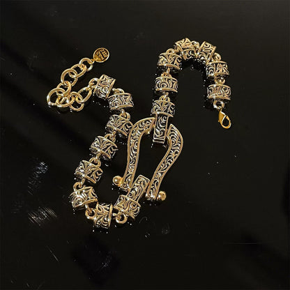 Horseshoe Clasp Bracelet