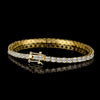 S925 & Moissanite Tennis Bracelet - Gold