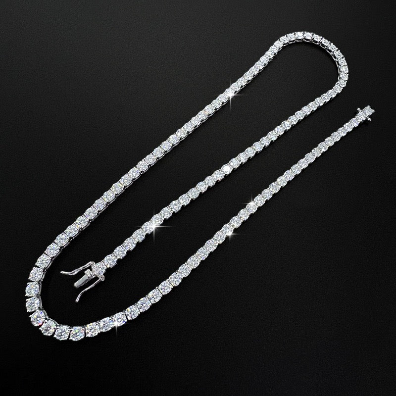 S925 & Moissanite Tennis Necklace