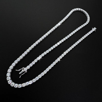 S925 & Moissanite Tennis Necklace