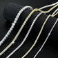 S925 & Moissanite Tennis Necklace