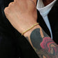 18K Gold Twisted Chain Bracelet