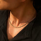 18K Gold Twisted Chain Bracelet