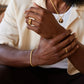 18K Gold Twisted Chain Bracelet