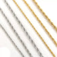 18K Gold Twisted Chain Bracelet