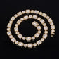 10mm Square + Round Tennis Chain