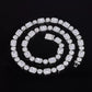10mm Square + Round Tennis Chain
