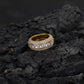 Rotatable Zircon Ring