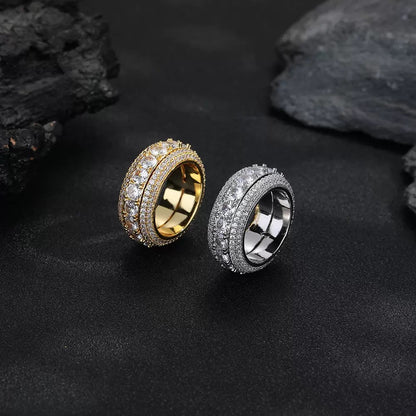 Rotatable Zircon Ring