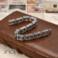 Silver-Plated Tank Bracelet