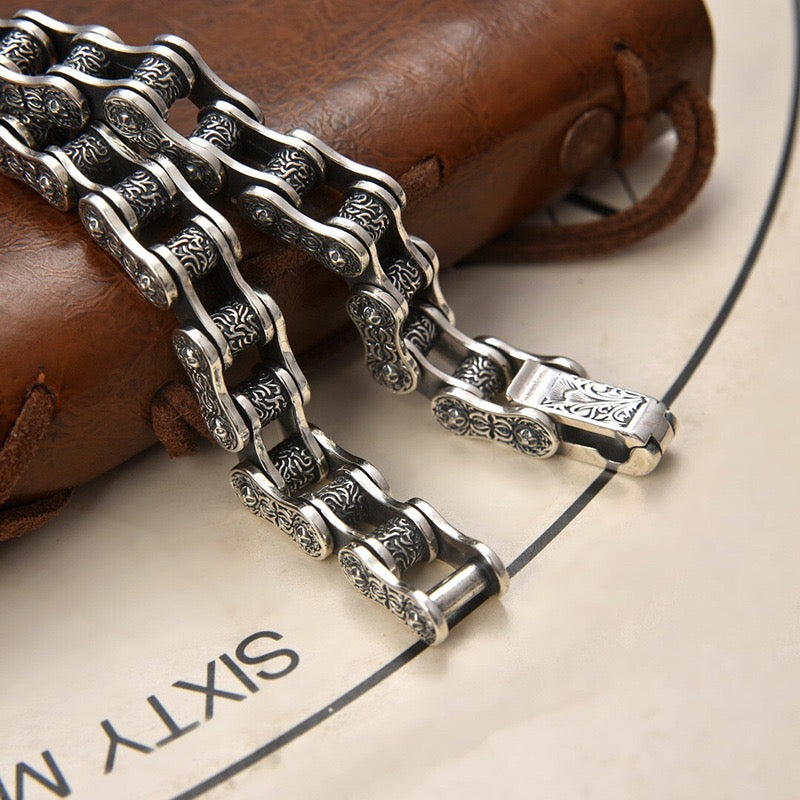 Silver-Plated Tank Bracelet