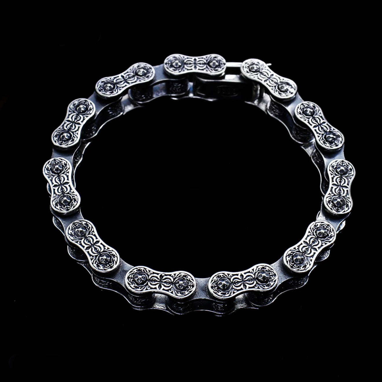 Silver-Plated Tank Bracelet