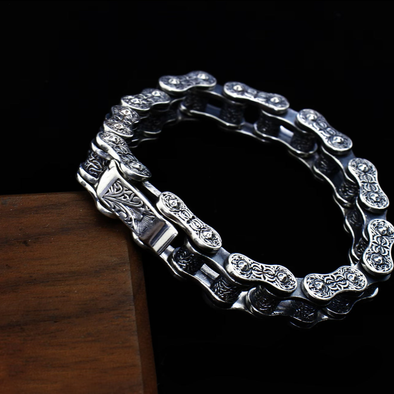 Silver-Plated Tank Bracelet
