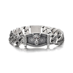 Vintage Beast Totem Cuban Link Bracelet