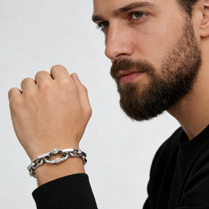 Square Stainless Steel Bracelet