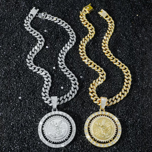 Rotatable Angel Necklace