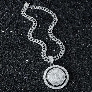 Rotatable Angel Necklace