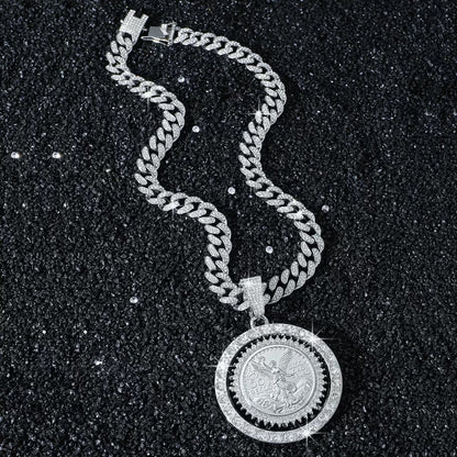 Rotatable Angel Necklace