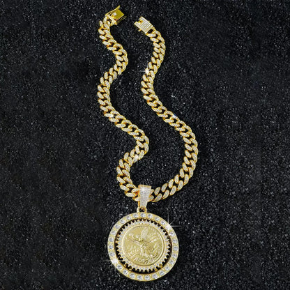 Rotatable Angel Necklace