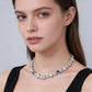 Two-Tone Gemstone Necklace