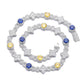 Two-Tone Gemstone Necklace