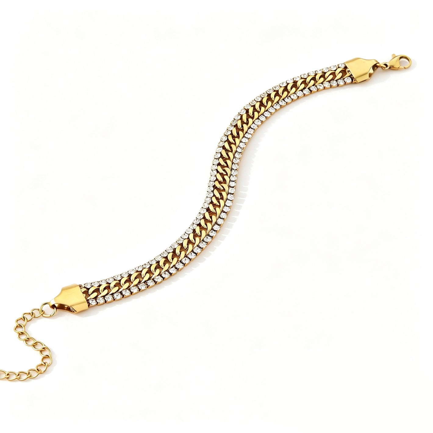 14K Gold Diamond Tennis Bracelet