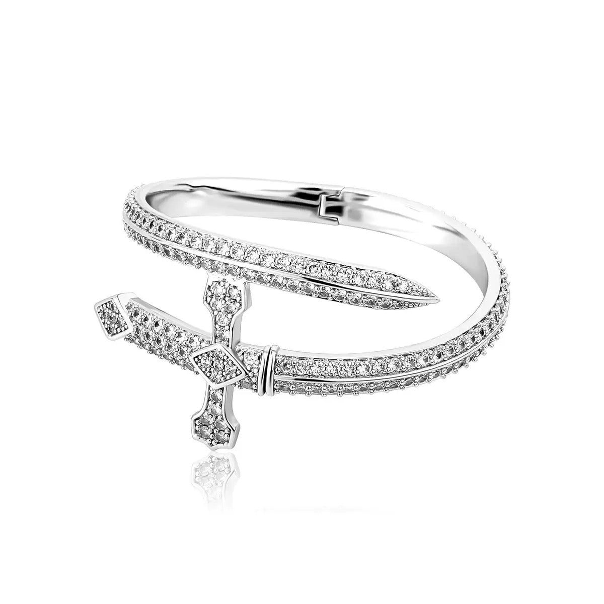 Sword of Justice Diamond Bracelet